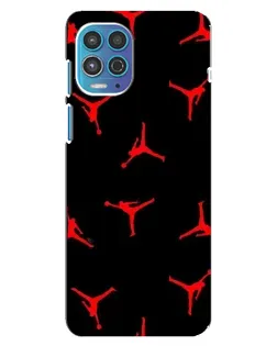 Чехол для Motorola MOTO G100 с картинкой «Jordan Red Pattern»
