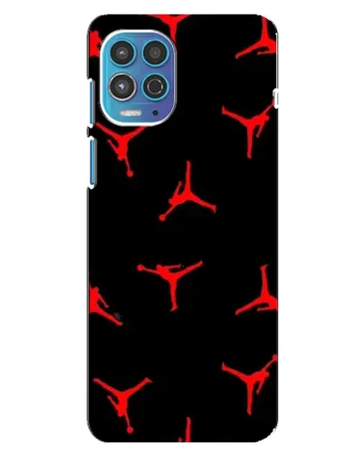 Чехол для Motorola MOTO G100 с картинкой «Jordan Red Pattern» Чехол для Motorola MOTO G100 с картинкой «Jordan Red Pattern»
