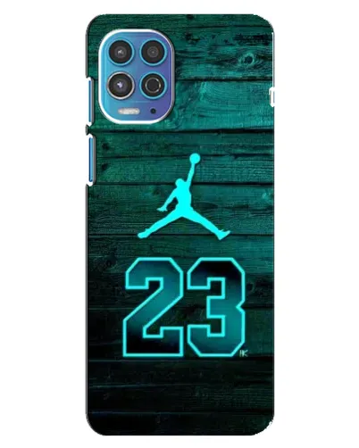 Чехол для Motorola MOTO G100 с картинкой «Jordan Cyan 23» Чехол для Motorola MOTO G100 с картинкой «Jordan Cyan 23»