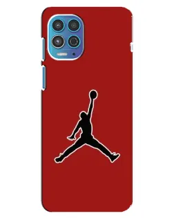 Чехол для Motorola MOTO G100 с картинкой «Jordan Red Back»