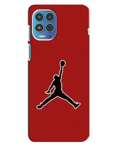 Чехол для Motorola MOTO G100 с картинкой «Jordan Red Back» Чехол для Motorola MOTO G100 с картинкой «Jordan Red Back»