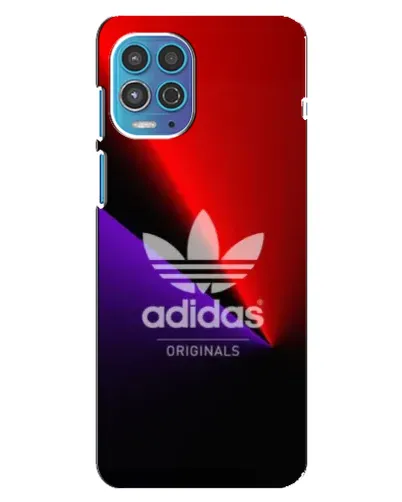 Чехол для Motorola MOTO G100 с картинкой «Adidas Red Neon»