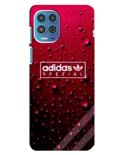 Чехол для Motorola MOTO G100 с картинкой «Adidas Gold Marble»