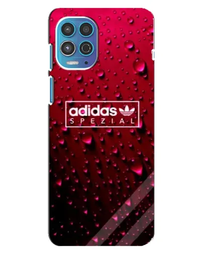 Чехол для Motorola MOTO G100 с картинкой «Adidas Gold Marble»