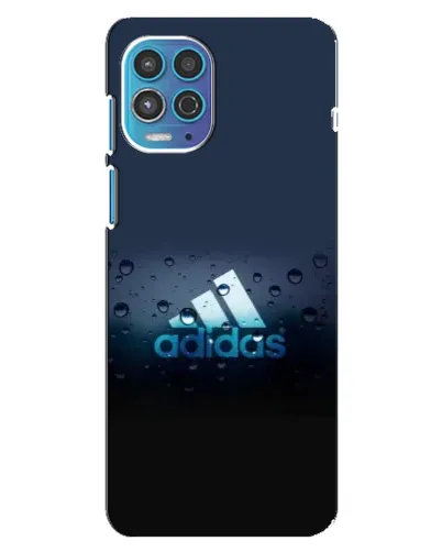 Чехол для Motorola MOTO G100 с картинкой «Adidas Water Drops»