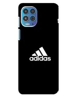 Чехол для Motorola MOTO G100 с картинкой «Черная классика Adidas»