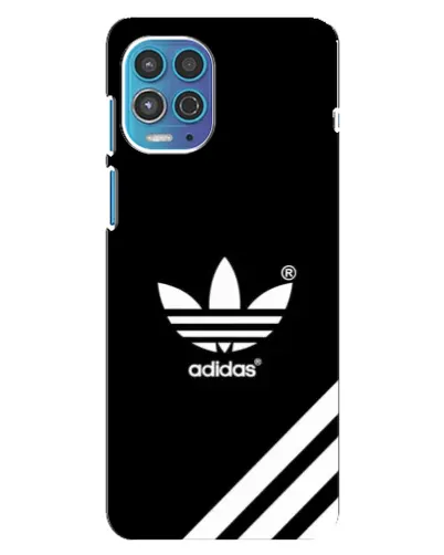 Чехол для Motorola MOTO G100 с картинкой «Adidas с диагональными полосами»