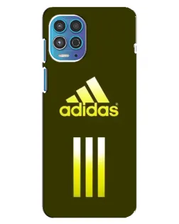 Чехол для Motorola MOTO G100 с картинкой «Оливковый градиент Adidas»