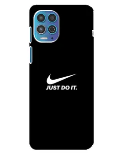 Чехол для Motorola MOTO G100 с картинкой «Минимализм от Nike»