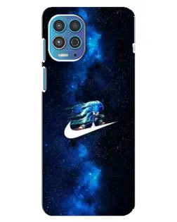 Чехол для Motorola MOTO G100 с картинкой «Звездный путь Nike»
