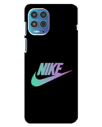Чехол для Motorola MOTO G100 с картинкой «Nike — городская ночь»