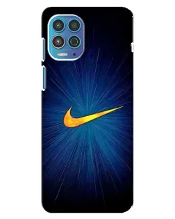 Чехол для Motorola MOTO G100 с картинкой «Синий пульс Nike» Чехол для Motorola MOTO G100 с картинкой «Синий пульс Nike»