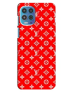 Чехол для Motorola MOTO G100 с картинкой «Яркий паттерн LV»