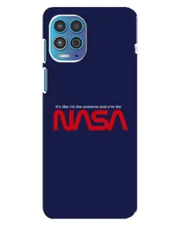 Чехол для Motorola MOTO G100 с картинкой «NASA — глубокий космос»