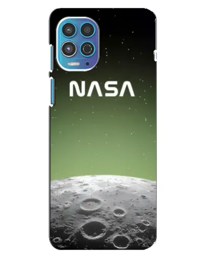 Чехол для Motorola MOTO G100 с картинкой «NASA — лунный градиент»