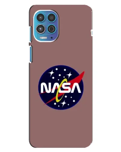 Чехол для Motorola MOTO G100 с картинкой «NASA — ретро космос»