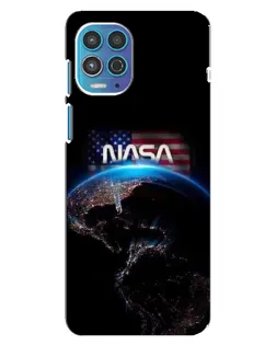 Чехол для Motorola MOTO G100 с картинкой «Земля из космоса NASA»