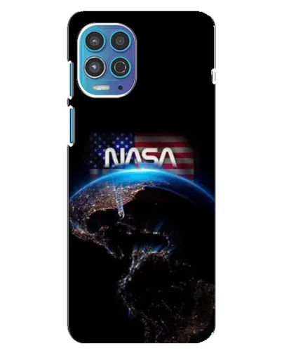 Чехол для Motorola MOTO G100 с картинкой «Земля из космоса NASA»