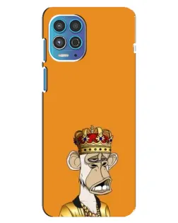 Чехол для Motorola MOTO G100 с картинкой «Золотая обезьяна Bored Ape» Чехол для Motorola MOTO G100 с картинкой «Золотая обезьяна Bored Ape»