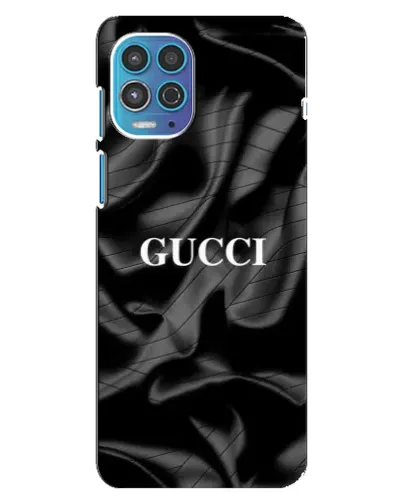 Чехол для Motorola MOTO G100 с картинкой «Gucci — шелковые волны»