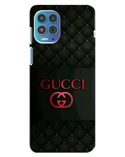 Чехол для Motorola MOTO G100 с картинкой «Gucci — стеганый черный»