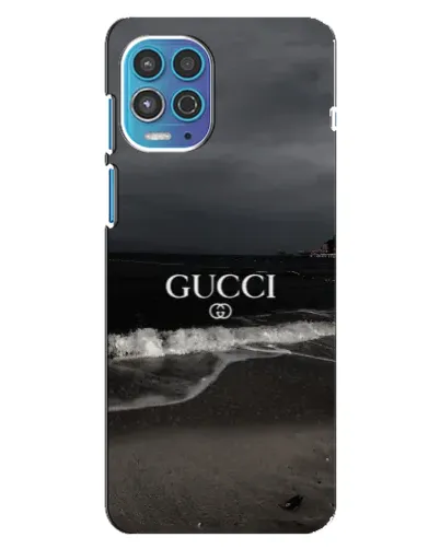 Чехол для Motorola MOTO G100 с картинкой «Gucci — морской прибой»