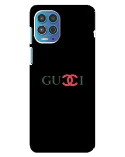 Чехол для Motorola MOTO G100 с картинкой «Gucci — красный градиент»