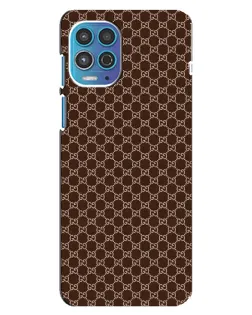 Чехол для Motorola MOTO G100 с картинкой «Gucci — шоколадная сетка»