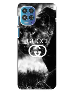 Чехол для Motorola MOTO G100 с картинкой «Gucci — дикая природа»