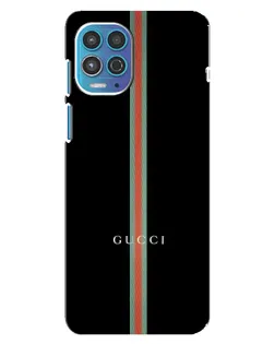 Чехол для Motorola MOTO G100 с картинкой «Gucci — строгая линия»