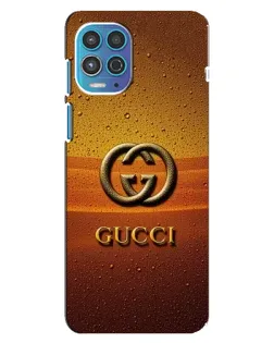 Чехол для Motorola MOTO G100 с картинкой «Gucci — солнечный градиент»