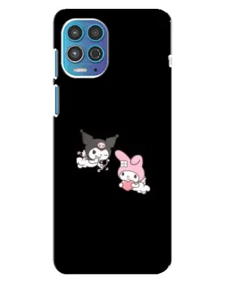 Чехол для Motorola MOTO G100 с картинкой «My Melody и Kuromi»