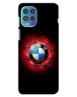 Чехол для Motorola MOTO G100 с картинкой «Логотип BMW — вспышка»