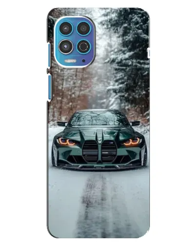Чехол для Motorola MOTO G100 с картинкой «BMW в зимнем лесу» Чехол для Motorola MOTO G100 с картинкой «BMW в зимнем лесу»