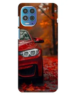 Чехол для Motorola MOTO G100 с картинкой «Осенняя BMW M4»