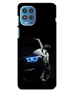 Чохол для Motorola MOTO G100 з картинкою «BMW — нічний погляд»