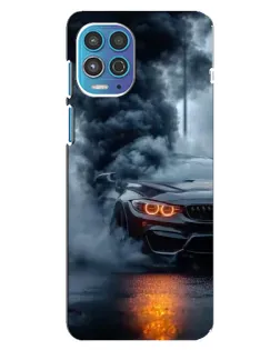 Чохол для Motorola MOTO G100 з картинкою «BMW M-Power — абстракція»