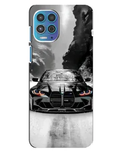 Чохол для Motorola MOTO G100 з картинкою «BMW — акварельний дрифт»