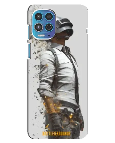 Чехол для Motorola MOTO G100 с картинкой «PUBG — боец в пыли» Чехол для Motorola MOTO G100 с картинкой «PUBG — боец в пыли»