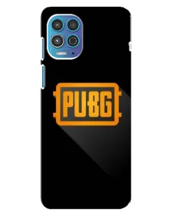 Чехол для Motorola MOTO G100 с картинкой «PUBG — рамка лого»