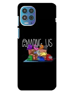 Чехол для Motorola MOTO G100 с картинкой «Логотип Among Us» Чехол для Motorola MOTO G100 с картинкой «Логотип Among Us»