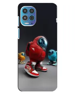 Чехол для Motorola MOTO G100 с картинкой «Among Us — 3D стиль»