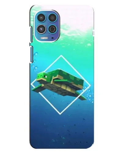 Чохол для Motorola MOTO G100 з картинкою «Черепаха Minecraft» Чохол для Motorola MOTO G100 з картинкою «Черепаха Minecraft»