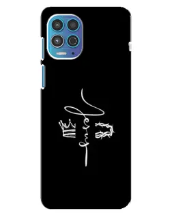 Чехол для Motorola MOTO G100 с картинкой «Король Славы Jesus»