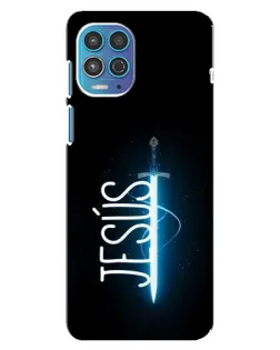 Чехол для Motorola MOTO G100 с картинкой «Меч Духа Jesus»