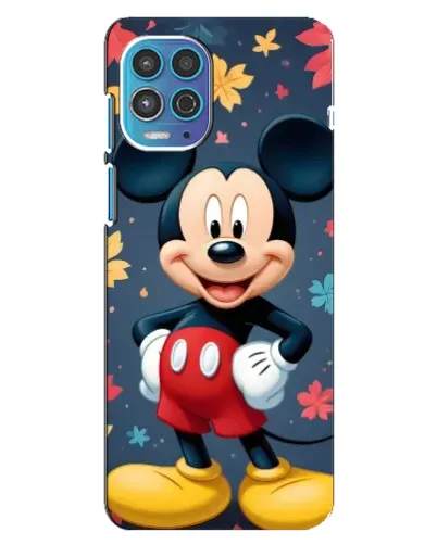 Чехол для Motorola MOTO G100 с картинкой «Осенний Mickey Mouse» Чехол для Motorola MOTO G100 с картинкой «Осенний Mickey Mouse»