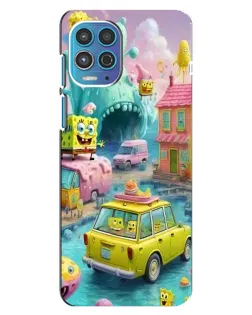 Чехол для Motorola MOTO G100 с картинкой «Монстр-трак приключения»