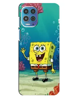 Чехол для Motorola MOTO G100 с картинкой «Подводный привет»
