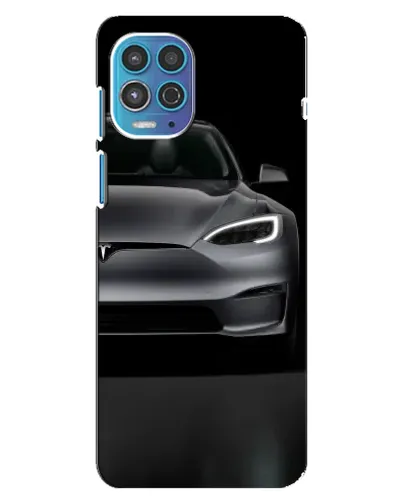 Чехол для Motorola MOTO G100 с картинкой «Tesla Model S Look»