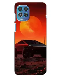 Чехол для Motorola MOTO G100 с картинкой «Cybertruck на Марсе» Чехол для Motorola MOTO G100 с картинкой «Cybertruck на Марсе»